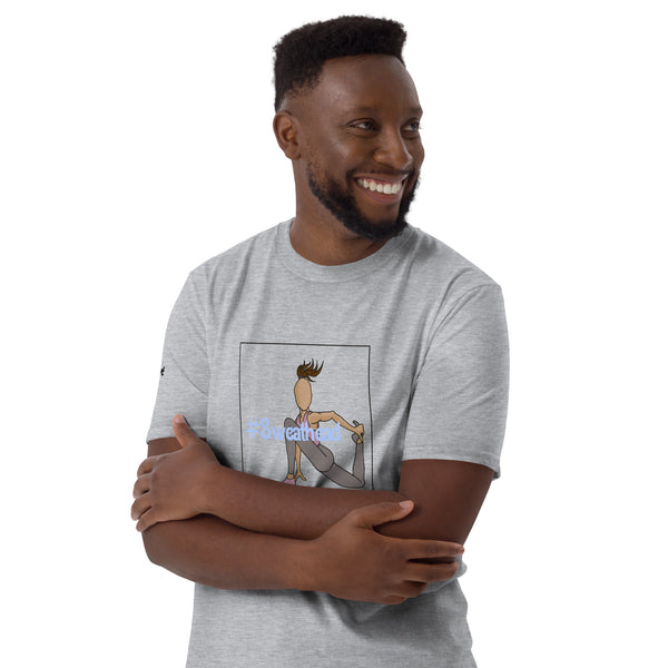 Grounded Quad Stretch Light Color Short-Sleeve Unisex T-Shirt