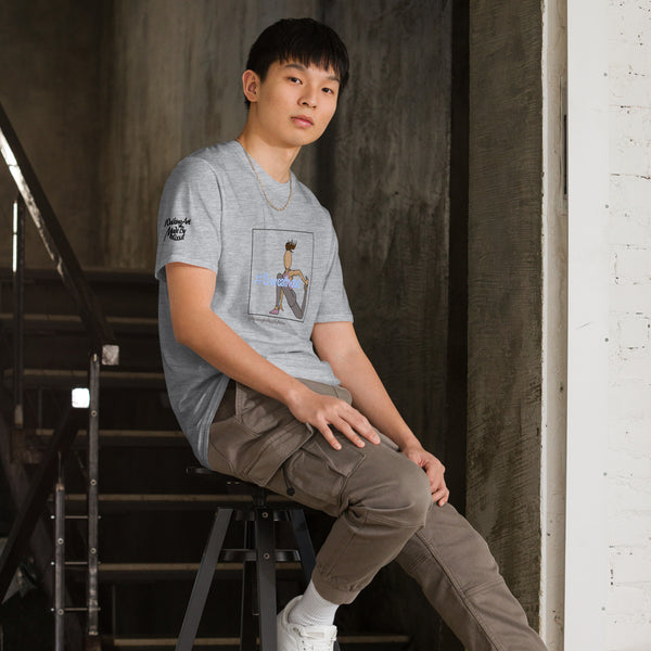 Grounded Quad Stretch Light Color Short-Sleeve Unisex T-Shirt
