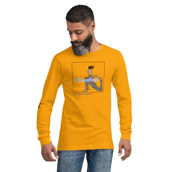 Grounded Quad Stretch Light Colors Unisex Long Sleeve Tee