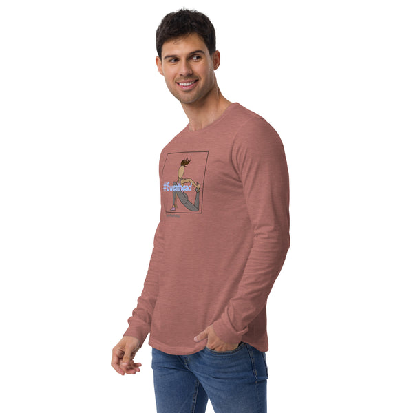 Grounded Quad Stretch Light Colors Unisex Long Sleeve Tee