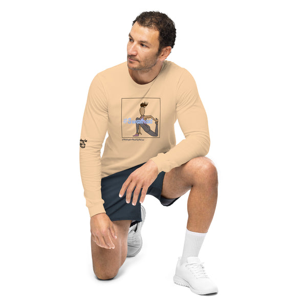 Grounded Quad Stretch Light Colors Unisex Long Sleeve Tee