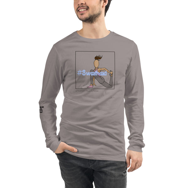 Grounded Quad Stretch Light Colors Unisex Long Sleeve Tee