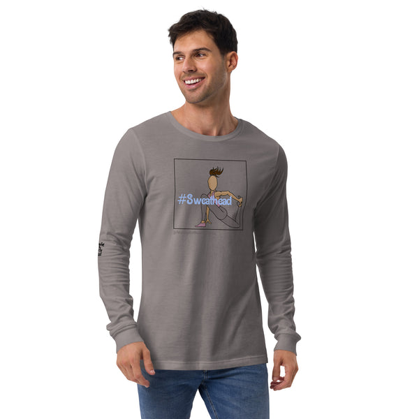 Grounded Quad Stretch Light Colors Unisex Long Sleeve Tee