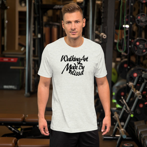 Walking Art - Unisex t-shirt black ink