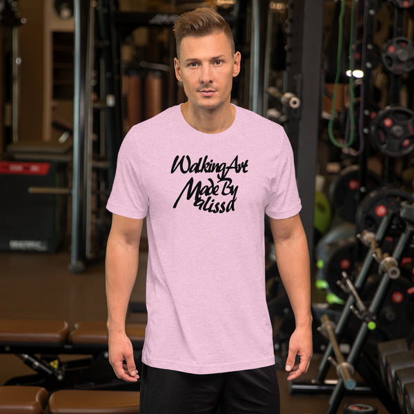 Walking Art - Unisex t-shirt black ink