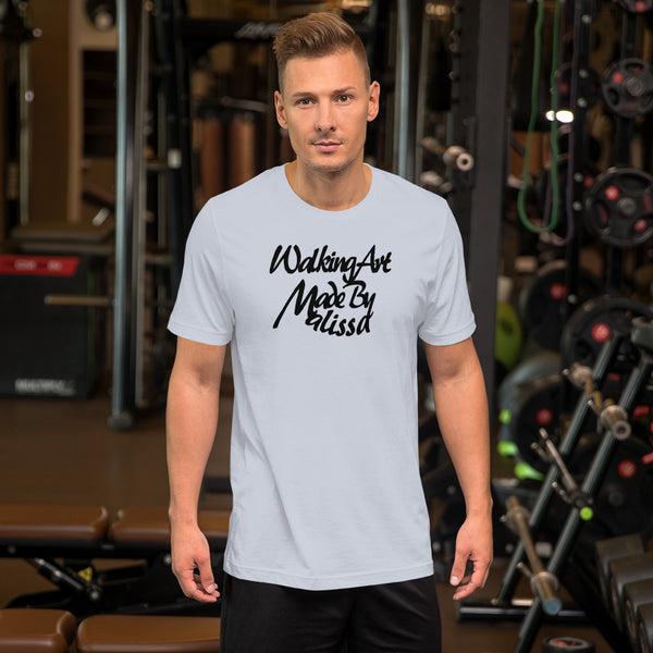 Walking Art - Unisex t-shirt black ink