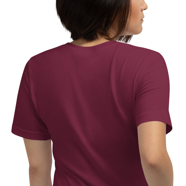 Walking Art - Unisex t-shirt white ink