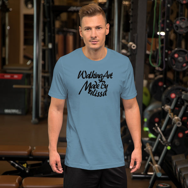Walking Art - Unisex t-shirt black ink