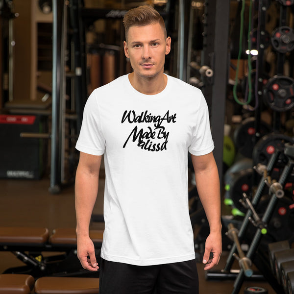 Walking Art - Unisex t-shirt black ink