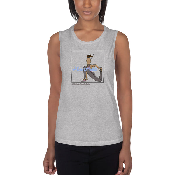 Grounded Quad Stretch Ladies’ Muscle Tank