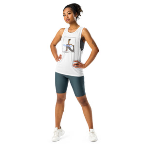 Grounded Quad Stretch Ladies’ Muscle Tank