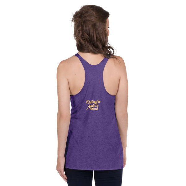 Oh, Ryan Syndicate Women's Racerback Tank - Gold Ink