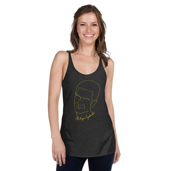 Oh, Ryan Syndicate Women's Racerback Tank - Gold Ink