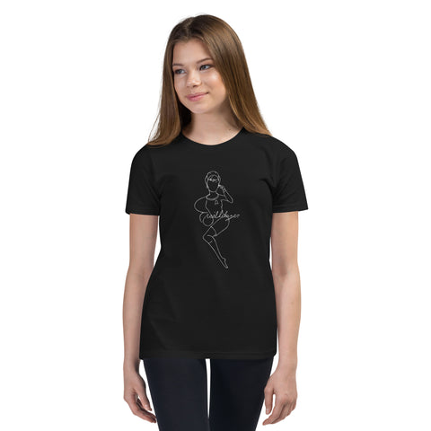 Trailblazer Youth Short Sleeve T-Shirt White Ink