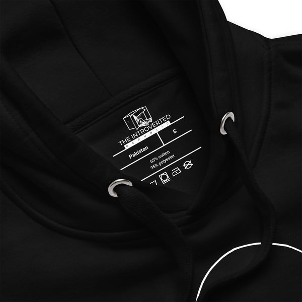 Make It So Hoodie (white over dark)