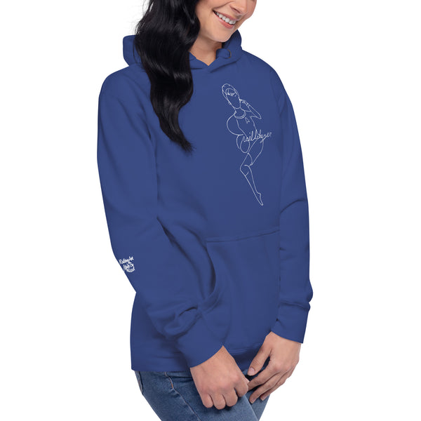 Trailblazer Hoodie (white over dark)