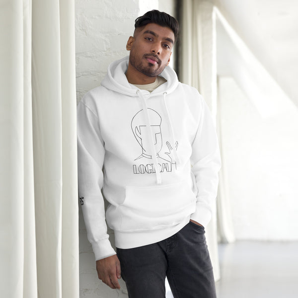 Logical Hoodie (black over light)