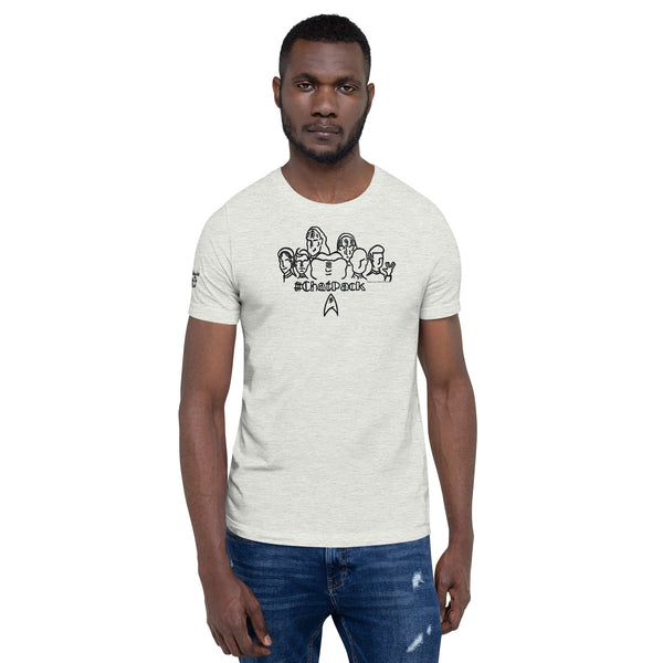 Chat Pack Tee (black over light)