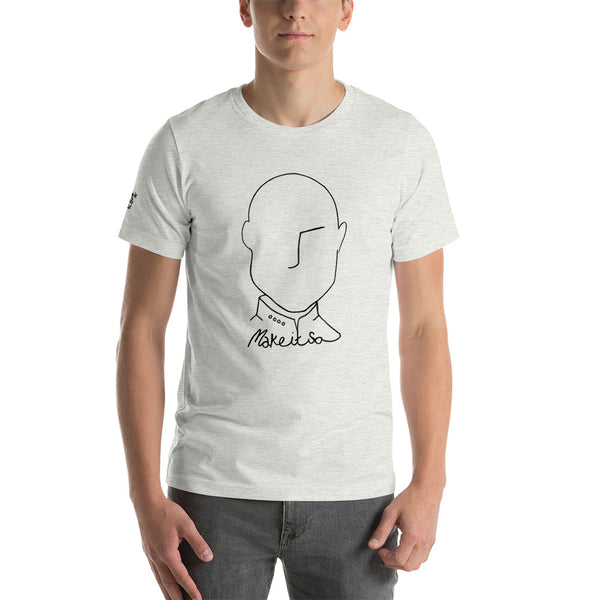 Make It So Tee (black over light)