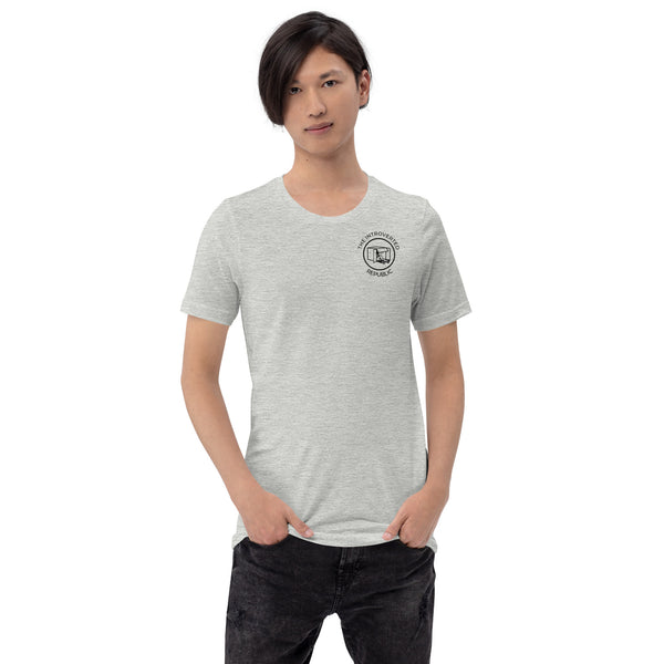 The Introverted Republic Circle Logo (black over light)