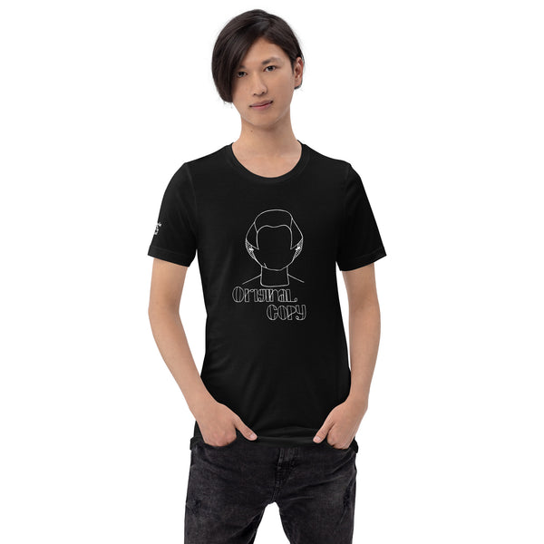 Original Copy Tee (white over dark)