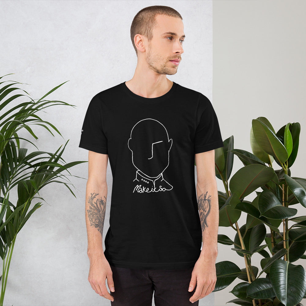 Make It So Tee (white over dark)