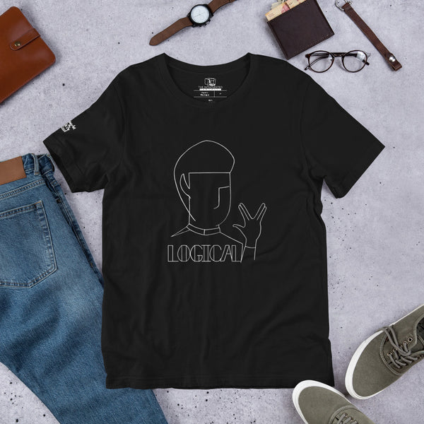 Logical Tee (white over dark)