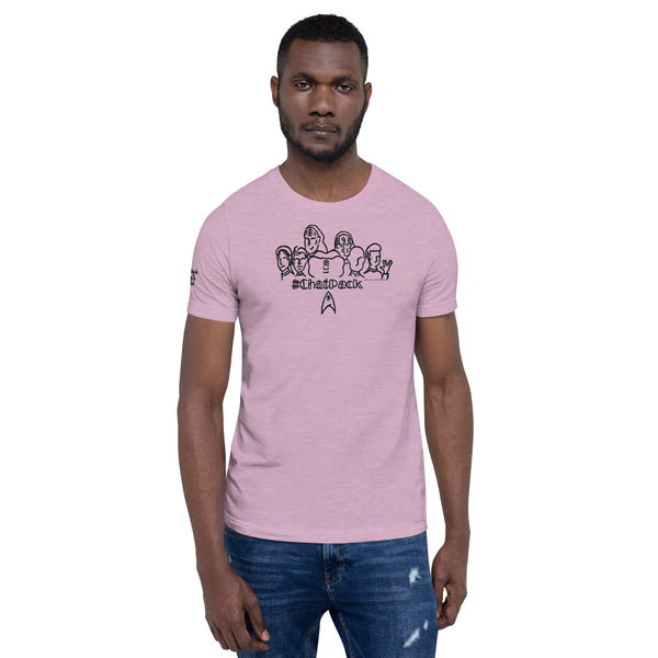 Chat Pack Tee (black over light)