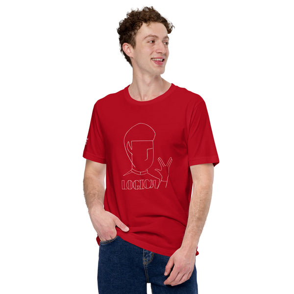 Logical Tee (white over dark)