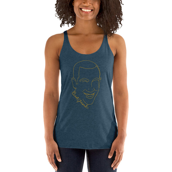 Best Friend Tank - Gold Ink